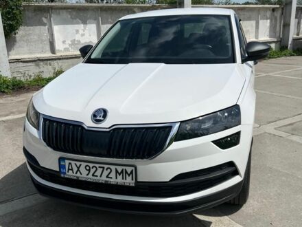 Шкода Karoq 2022 у Харкові на Automoto.ua Білий Шкода Karoq, об'ємом двигуна 1.4 л та пробігом 54 тис. км за 23500 $, фото 1 на Automoto.ua