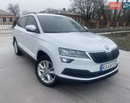 Белый Шкода Karoq, объемом двигателя 1.4 л и пробегом 108 тыс. км за 23500 $, фото 1 на Automoto.ua