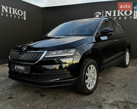 Черный Шкода Karoq, объемом двигателя 1.4 л и пробегом 87 тыс. км за 22200 $, фото 1 на Automoto.ua
