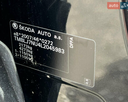Черный Шкода Karoq, объемом двигателя 2 л и пробегом 154 тыс. км за 26720 $, фото 83 на Automoto.ua