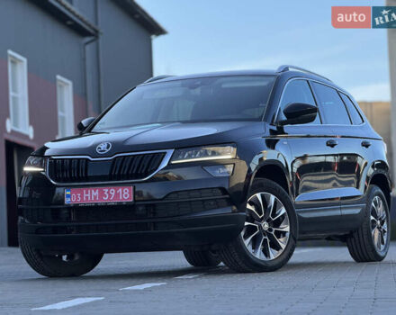 Чорний Шкода Karoq, об'ємом двигуна 2 л та пробігом 187 тис. км за 23499 $, фото 10 на Automoto.ua