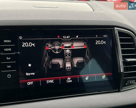 Чорний Шкода Karoq, об'ємом двигуна 2 л та пробігом 154 тис. км за 26105 $, фото 62 на Automoto.ua