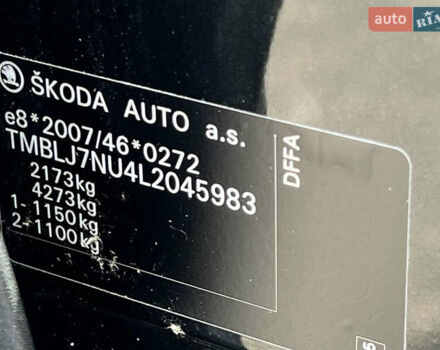 Чорний Шкода Karoq, об'ємом двигуна 2 л та пробігом 154 тис. км за 26105 $, фото 86 на Automoto.ua