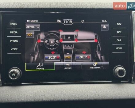 Черный Шкода Karoq, объемом двигателя 1.4 л и пробегом 69 тыс. км за 25499 $, фото 29 на Automoto.ua