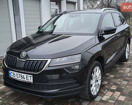 Черный Шкода Karoq, объемом двигателя 1.6 л и пробегом 168 тыс. км за 22100 $, фото 1 на Automoto.ua