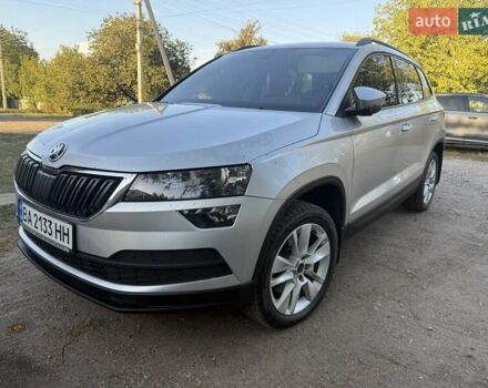 Серый Шкода Karoq, объемом двигателя 2 л и пробегом 220 тыс. км за 18500 $, фото 2 на Automoto.ua
