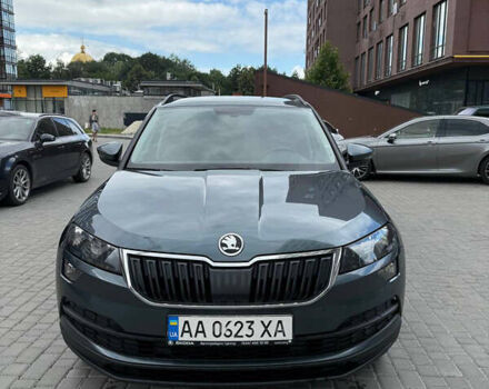 Серый Шкода Karoq, объемом двигателя 1.4 л и пробегом 210 тыс. км за 18500 $, фото 1 на Automoto.ua