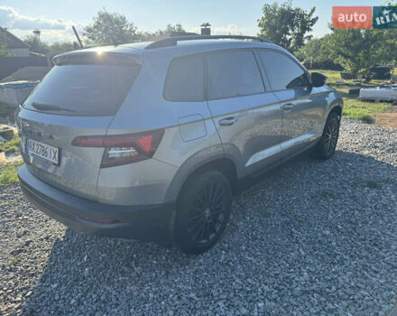 Серый Шкода Karoq, объемом двигателя 1.4 л и пробегом 68 тыс. км за 24950 $, фото 7 на Automoto.ua