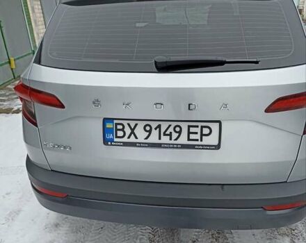 Серый Шкода Karoq, объемом двигателя 2 л и пробегом 43 тыс. км за 28000 $, фото 1 на Automoto.ua