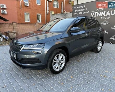 Серый Шкода Karoq, объемом двигателя 1.4 л и пробегом 97 тыс. км за 21950 $, фото 24 на Automoto.ua