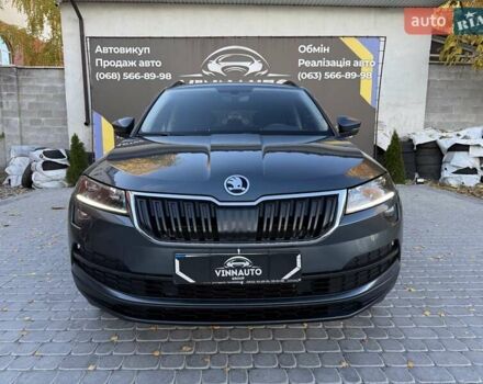 Серый Шкода Karoq, объемом двигателя 1.4 л и пробегом 97 тыс. км за 21950 $, фото 6 на Automoto.ua