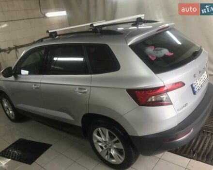 Серый Шкода Karoq, объемом двигателя 1.4 л и пробегом 53 тыс. км за 24000 $, фото 3 на Automoto.ua