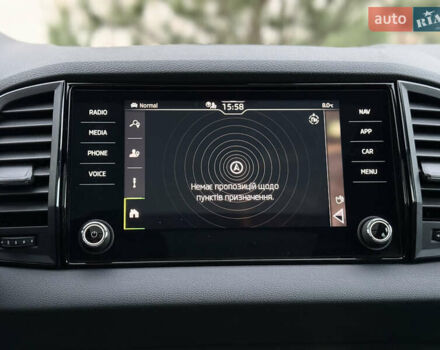 Серый Шкода Karoq, объемом двигателя 2 л и пробегом 165 тыс. км за 31300 $, фото 81 на Automoto.ua