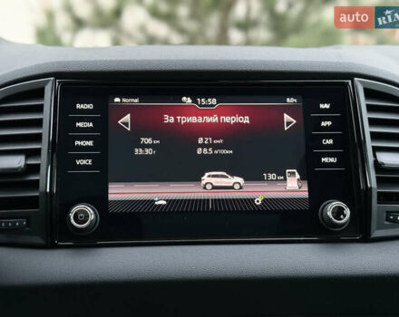 Серый Шкода Karoq, объемом двигателя 2 л и пробегом 165 тыс. км за 31300 $, фото 78 на Automoto.ua