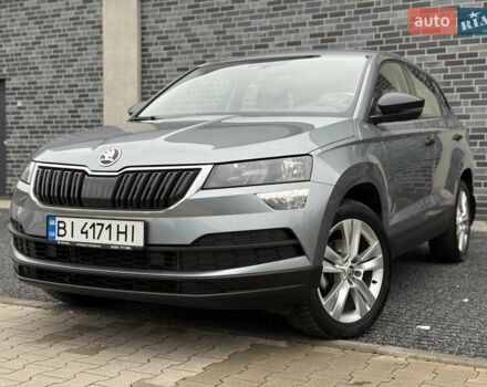 Серый Шкода Karoq, объемом двигателя 1.4 л и пробегом 47 тыс. км за 21800 $, фото 3 на Automoto.ua