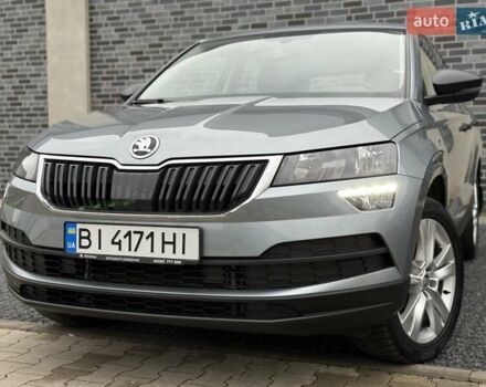 Серый Шкода Karoq, объемом двигателя 1.4 л и пробегом 47 тыс. км за 21800 $, фото 2 на Automoto.ua