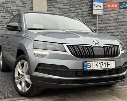 Серый Шкода Karoq, объемом двигателя 1.4 л и пробегом 47 тыс. км за 21800 $, фото 1 на Automoto.ua