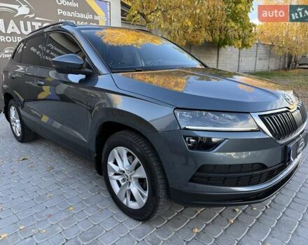 Серый Шкода Karoq, объемом двигателя 1.4 л и пробегом 97 тыс. км за 21950 $, фото 33 на Automoto.ua