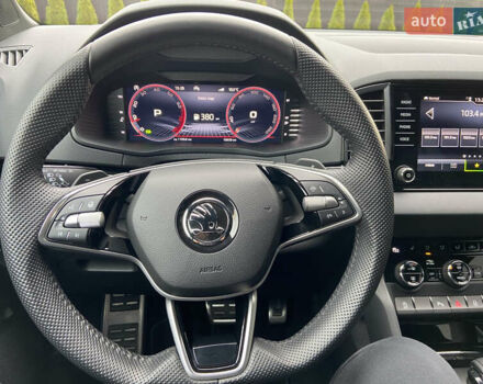 Серый Шкода Karoq, объемом двигателя 1.4 л и пробегом 28 тыс. км за 34700 $, фото 15 на Automoto.ua