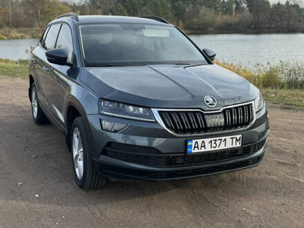 Серый Шкода Karoq, объемом двигателя 1.5 л и пробегом 111 тыс. км за 20500 $, фото 1 на Automoto.ua