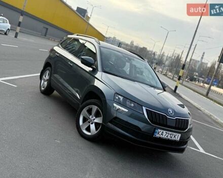 Сірий Шкода Karoq, об'ємом двигуна 1.5 л та пробігом 137 тис. км за 19900 $, фото 1 на Automoto.ua