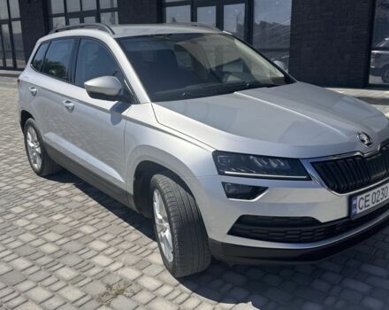 Серый Шкода Karoq, объемом двигателя 2 л и пробегом 75 тыс. км за 26500 $, фото 1 на Automoto.ua