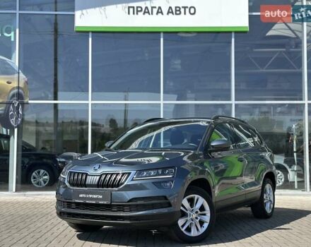 Серый Шкода Karoq, объемом двигателя 1.4 л и пробегом 44 тыс. км за 22500 $, фото 1 на Automoto.ua
