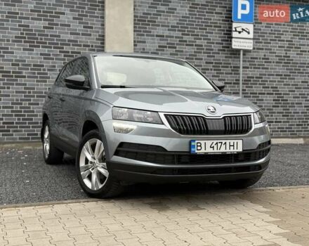 Сірий Шкода Karoq, об'ємом двигуна 1.4 л та пробігом 47 тис. км за 21800 $, фото 1 на Automoto.ua