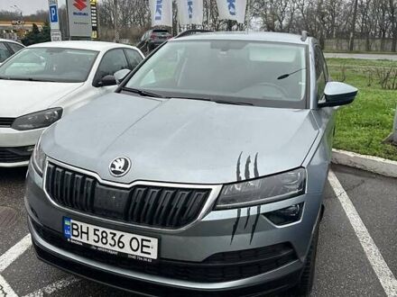 Серый Шкода Karoq, объемом двигателя 1.4 л и пробегом 68 тыс. км за 23500 $, фото 1 на Automoto.ua