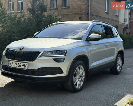 Серый Шкода Karoq, объемом двигателя 1.4 л и пробегом 74 тыс. км за 24700 $, фото 1 на Automoto.ua