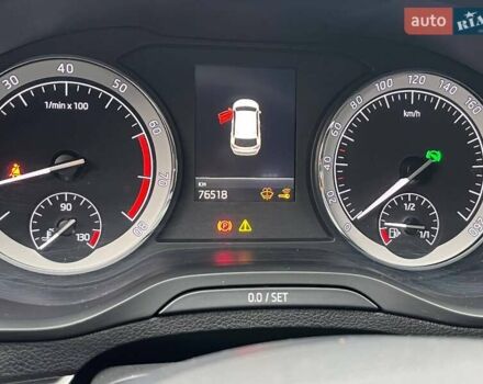 Синій Шкода Karoq, об'ємом двигуна 1.5 л та пробігом 76 тис. км за 21500 $, фото 3 на Automoto.ua