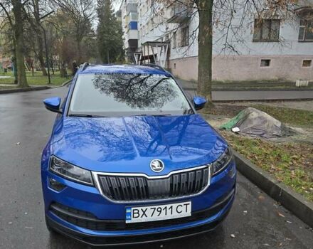 Синій Шкода Karoq, об'ємом двигуна 1.5 л та пробігом 66 тис. км за 21000 $, фото 4 на Automoto.ua
