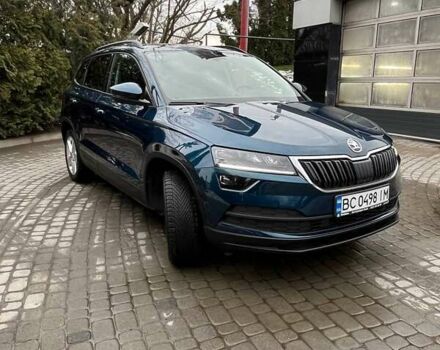 Синій Шкода Karoq, об'ємом двигуна 1.5 л та пробігом 76 тис. км за 21500 $, фото 8 на Automoto.ua