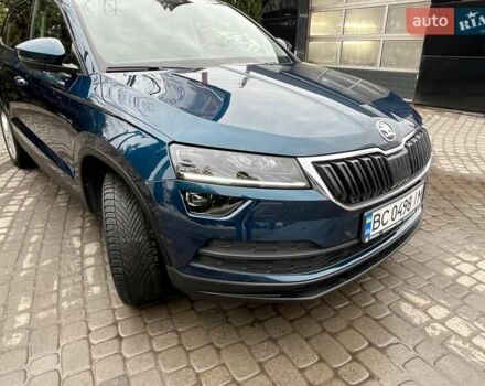 Синій Шкода Karoq, об'ємом двигуна 1.5 л та пробігом 76 тис. км за 21500 $, фото 1 на Automoto.ua