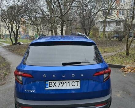 Синій Шкода Karoq, об'ємом двигуна 1.5 л та пробігом 66 тис. км за 21000 $, фото 2 на Automoto.ua