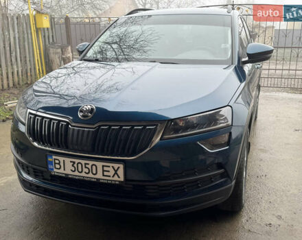 Синій Шкода Karoq, об'ємом двигуна 1.97 л та пробігом 72 тис. км за 31200 $, фото 7 на Automoto.ua