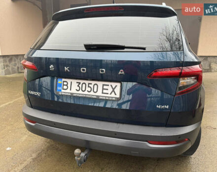 Синій Шкода Karoq, об'ємом двигуна 1.97 л та пробігом 72 тис. км за 31200 $, фото 3 на Automoto.ua
