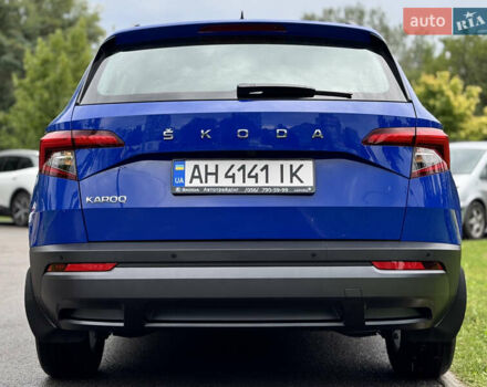Синий Шкода Karoq, объемом двигателя 1.4 л и пробегом 47 тыс. км за 23000 $, фото 4 на Automoto.ua