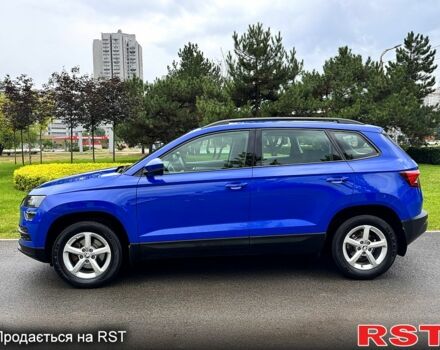 Синий Шкода Karoq, объемом двигателя 1.4 л и пробегом 47 тыс. км за 22800 $, фото 1 на Automoto.ua