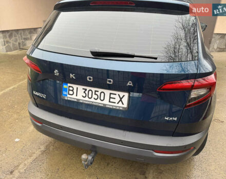 Синій Шкода Karoq, об'ємом двигуна 1.97 л та пробігом 72 тис. км за 31200 $, фото 2 на Automoto.ua