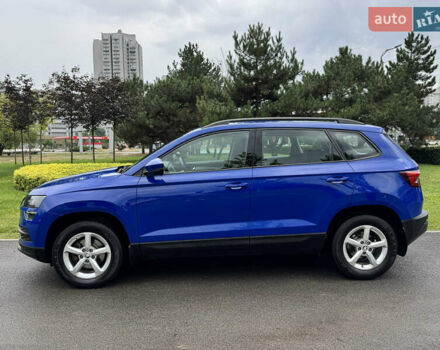 Синий Шкода Karoq, объемом двигателя 1.4 л и пробегом 47 тыс. км за 23000 $, фото 2 на Automoto.ua