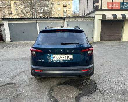 Синий Шкода Karoq, объемом двигателя 1.4 л и пробегом 25 тыс. км за 23200 $, фото 2 на Automoto.ua