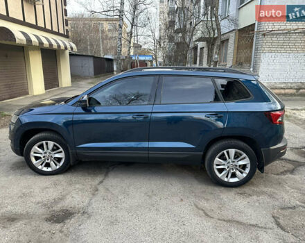 Синий Шкода Karoq, объемом двигателя 1.4 л и пробегом 25 тыс. км за 23200 $, фото 1 на Automoto.ua