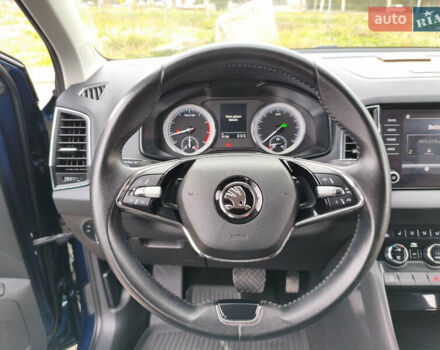 Синий Шкода Karoq, объемом двигателя 1.4 л и пробегом 51 тыс. км за 22750 $, фото 15 на Automoto.ua