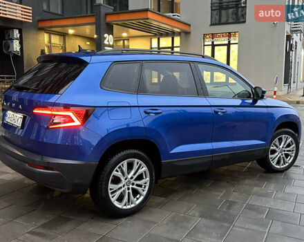 Синий Шкода Karoq, объемом двигателя 1.4 л и пробегом 57 тыс. км за 23999 $, фото 5 на Automoto.ua