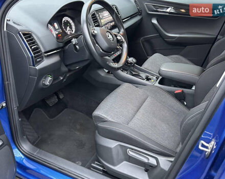 Синий Шкода Karoq, объемом двигателя 1.4 л и пробегом 57 тыс. км за 23999 $, фото 15 на Automoto.ua
