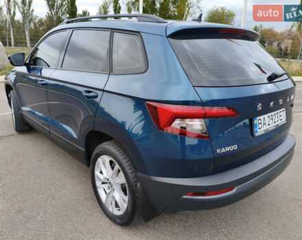 Синий Шкода Karoq, объемом двигателя 1.4 л и пробегом 51 тыс. км за 23900 $, фото 5 на Automoto.ua