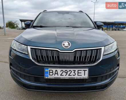 Синий Шкода Karoq, объемом двигателя 1.4 л и пробегом 51 тыс. км за 22750 $, фото 2 на Automoto.ua