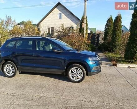 Синий Шкода Karoq, объемом двигателя 1.4 л и пробегом 21 тыс. км за 25300 $, фото 5 на Automoto.ua