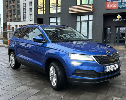 Синий Шкода Karoq, объемом двигателя 1.4 л и пробегом 57 тыс. км за 23999 $, фото 6 на Automoto.ua